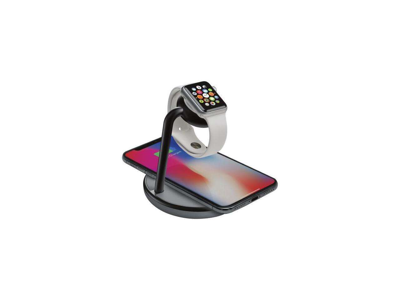 Kanex K118-1138-QI GoPower Watch Stand with Wireless Charging Base for Apple Watch + iPhone